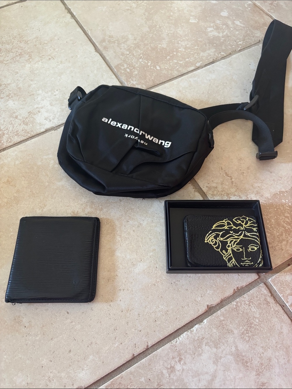 Men’s designer bundle (Louis Vuitton, Alexander Wang, Versace)
